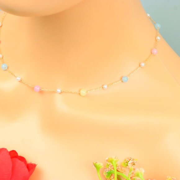 Delicate & Contemporary Necklace Chain, A Lovely Choice for Women, EVCH1300 - Picture 7 of 15